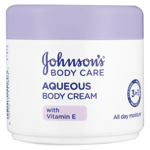 Johnson's Body Care Aqueous Body Cream Tub 350ml