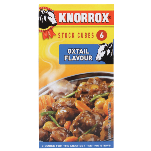 Knorrox Oxtail Flavoured Stock Cubes 6 Pack