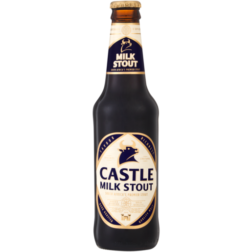 Castle Milk Stout Beer Bottle 330ml
