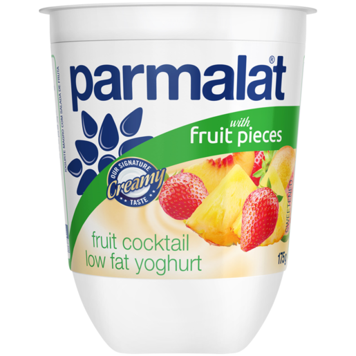 Parmalat Low Fat Fruit Cocktail Yoghurt 175g