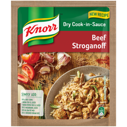 Knorr Beef Stroganoff Dry Cook-In-Sauce 48g