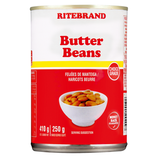 Ritebrand Butter Beans Can 410g