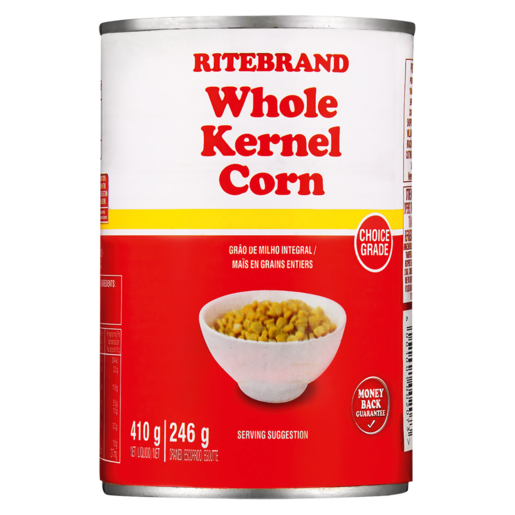 Ritebrand Whole Kernel Corn 410g