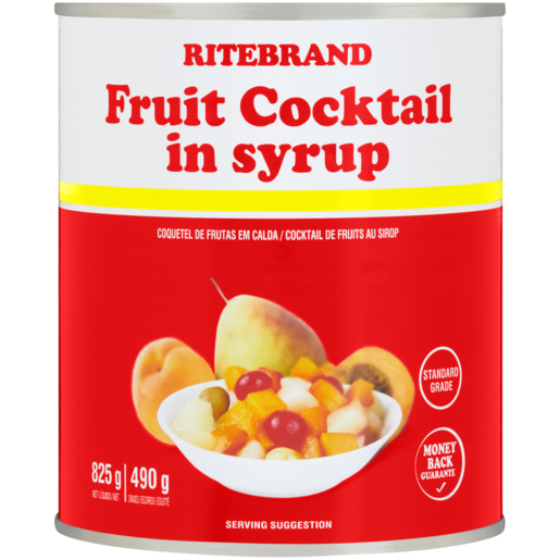 Ritebrand Fruit Cocktail In Syrup 825g