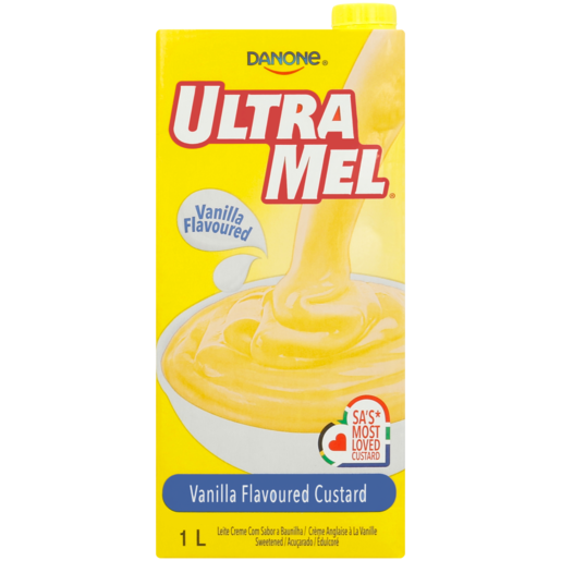 Danone Ultra Mel Vanilla Flavoured Custard 1L