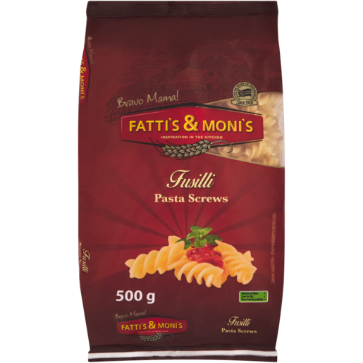 Fatti's & Moni's Fusilli Pasta Screws 500g