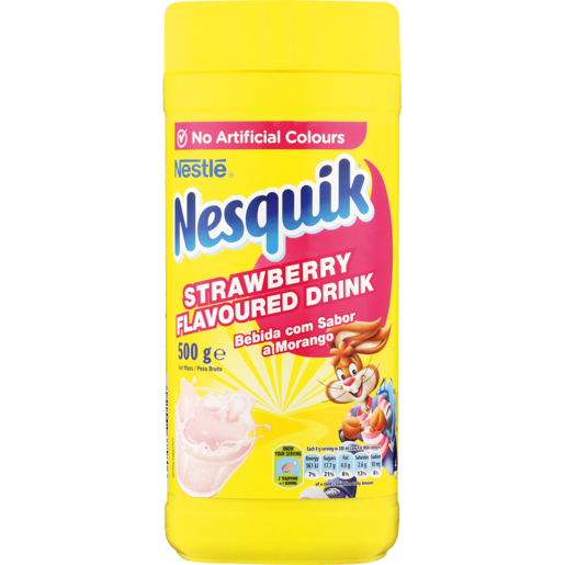 Nesquik Strawberry Flavoured Beverage 500g