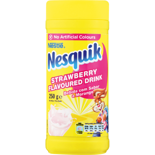 Nesquik Strawberry Flavoured Beverage 250g