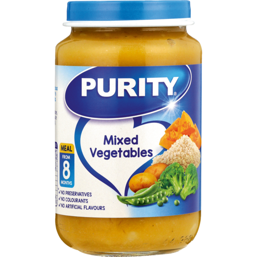 PURITY Mixed Vegetables Baby Food 200ml