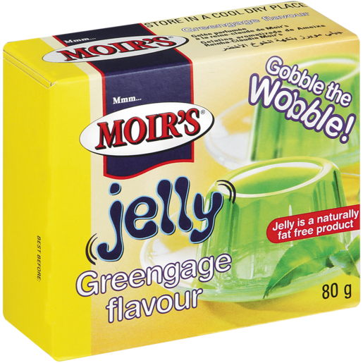 Moir's Greengage Flavoured Jelly 80g