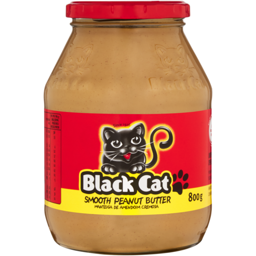 Black Cat Smooth Peanut Butter 800g