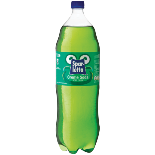 Spar-Letta Soft Drink Creme Soda Bottle 2L