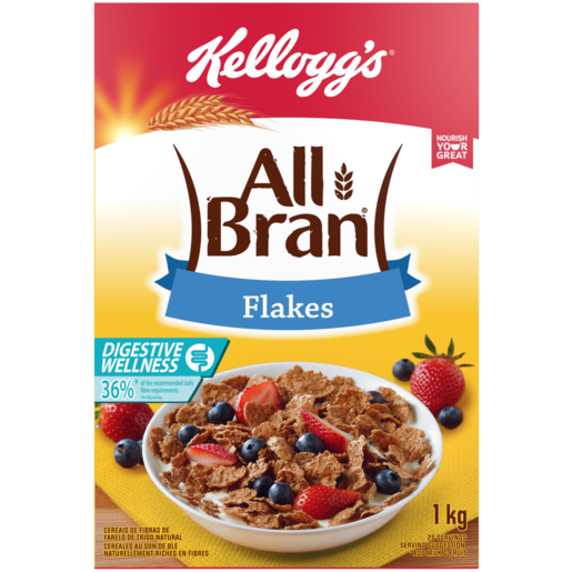 All-Bran Flakes Cereal 1kg
