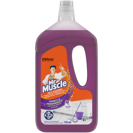 Mr Muscle 5-In-1 Lavender Fields Tile Cleaner 750ml