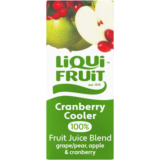 Liqui Fruit Cranberry Cooler Fruit Juice Box 200ml