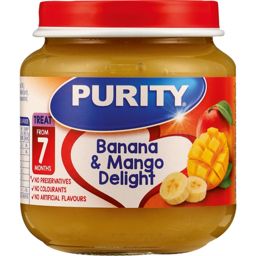 PURITY Banana & Mango Delight Baby Food 125ml