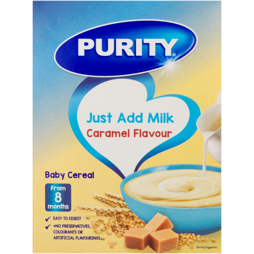 PURITY Caramel Flavoured Baby Cereal 200g