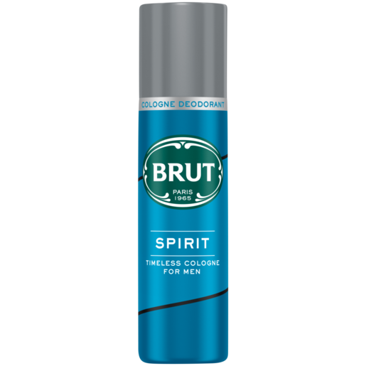 Brut Spirit Cologne For Men Deodorant Body Spray 120ml