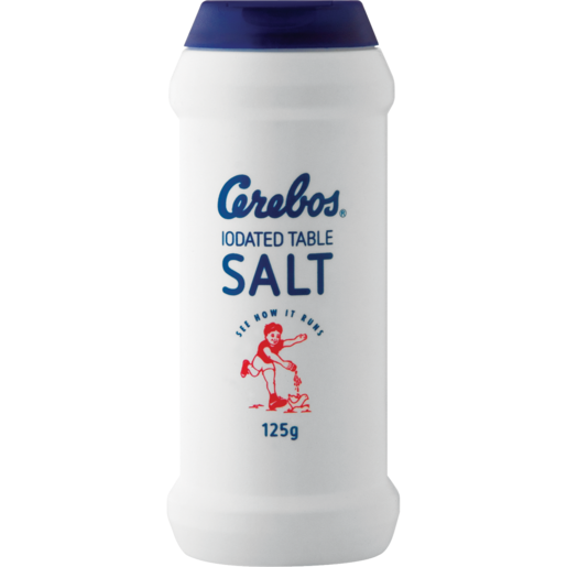 Cerebos Iodated Table Salt 125g