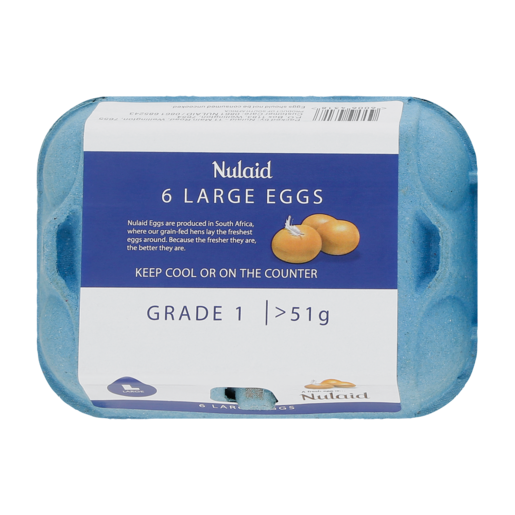 Nulaid Large Eggs 6 x >51g