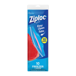  Ziploc Freezer Bag, 2 Gallon Jumbo, 10-Count(Pack of 3) :  Health & Household