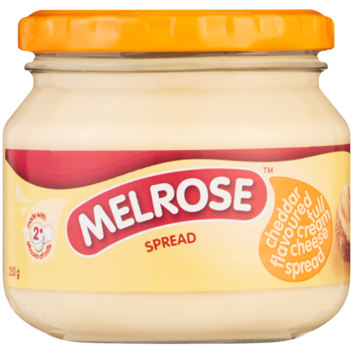 Melrose Cheddar Flavoured Full Cream Cheese Spread 250g