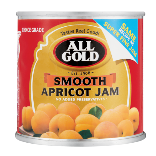 ALL GOLD Smooth Apricot Jam Can 225g