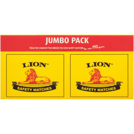 Lion Safety Matches Jumbo Pack