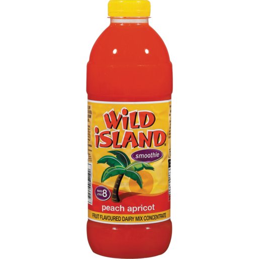 Wild Island Peach & Apricot Concentrated Dairy Blend 1L