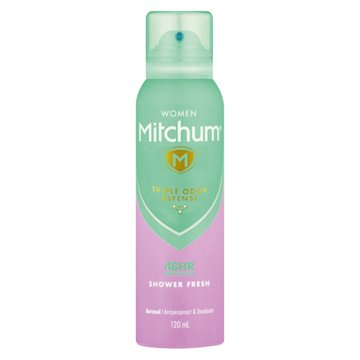 Mitchum WOMEN Shower Fresh Body Spray Anti-Perspirant 120ml