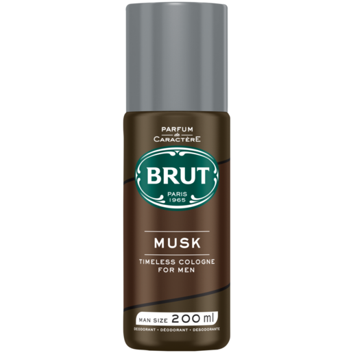 Brut Musk Men's Deodorant Body Spray 200ml
