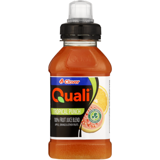 Clover Quali Tropical Punch 100% Fruit Juice Blend 250ml