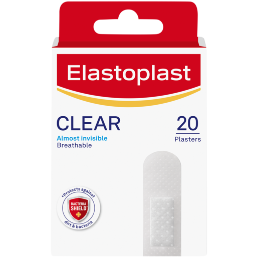 Elastoplast Clear Plasters 20 Pack