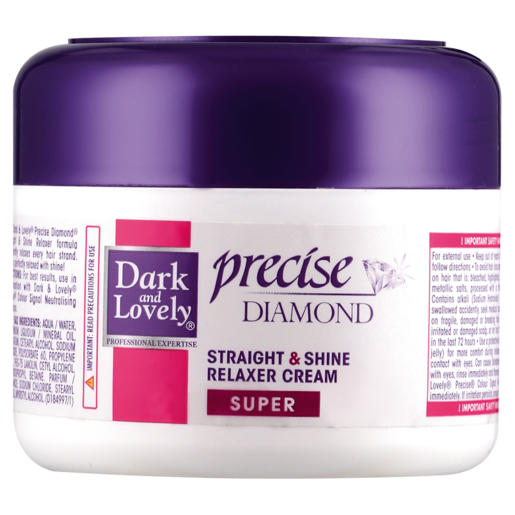 Dark and Lovely Precise Diamond Straight & Shine Relaxer Cream 250ml