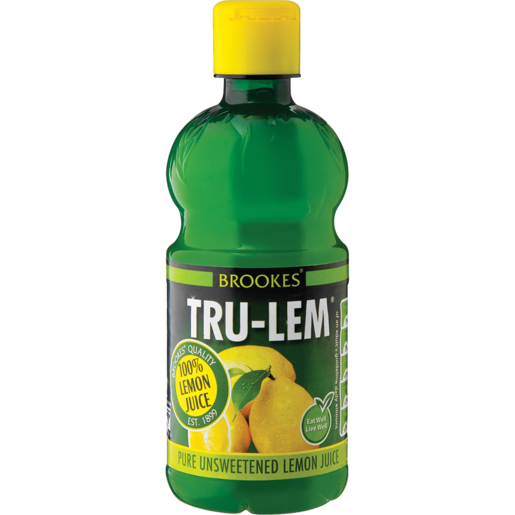 Brookes Tru-Lem Lemon Juice 250ml