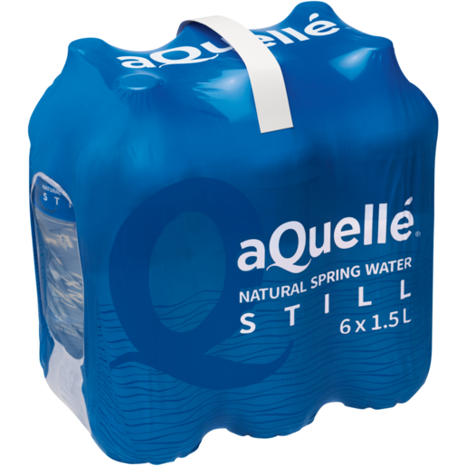 aQuellé Still Natural Spring Water 6 x 1.5L