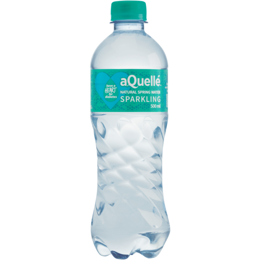 aQuellé Sparkling Natural Spring Water Bottle 500ml