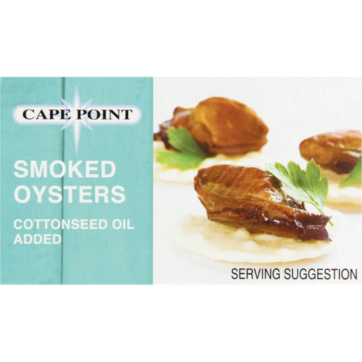 Cape Point Smoked Oysters In Oil 85g