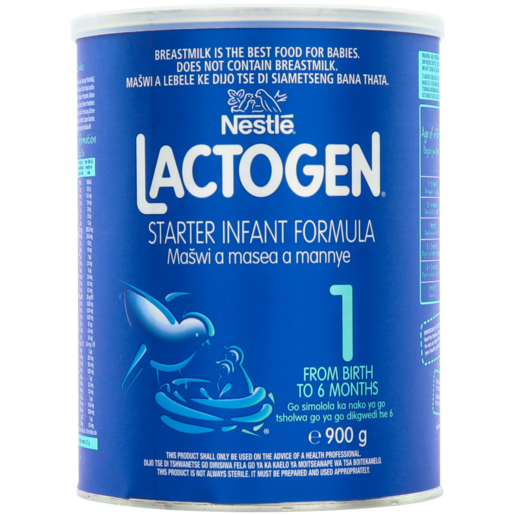Nestlé Lactogen Stage 1 Starter Infant Formula 900g 