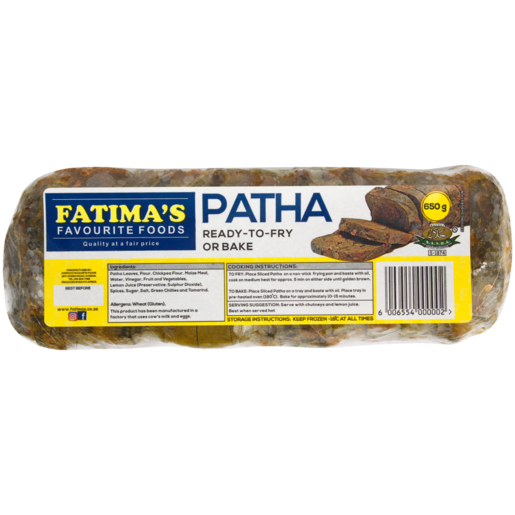 Fatima's Frozen Patha 650g