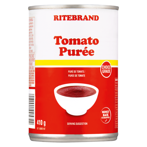 Ritebrand Tomato Purée Can 410g