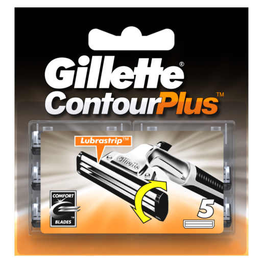 Gillette ContourPlus Blades 5 Pack