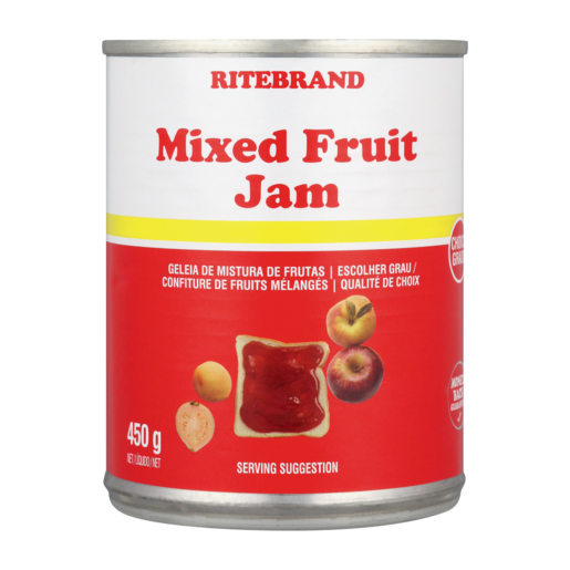 Ritebrand Mixed Fruit Jam 450g