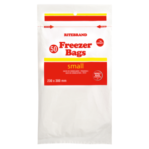 Ritebrand Small Freezer Bags 50 Pack