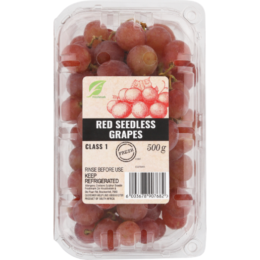 Red Seedless Grapes Pack 500g
