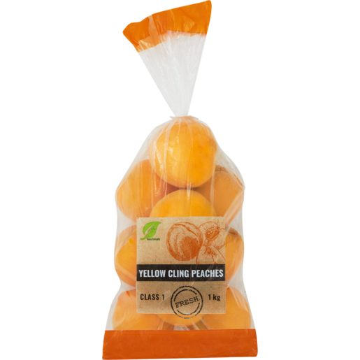 Yellow Cling Peaches Bag 1kg