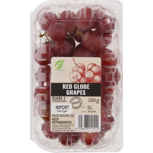 Red Globe Grapes Pack 500g