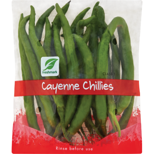 Cayenne Chillies Pack 100g