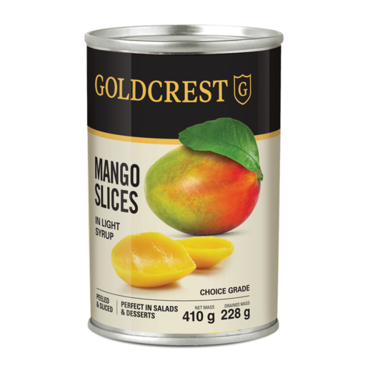 Goldcrest Mango Slices Can 410g