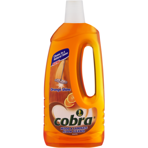 Cobra Orange Shine Wood & Laminate Floor Cleaner 750ml